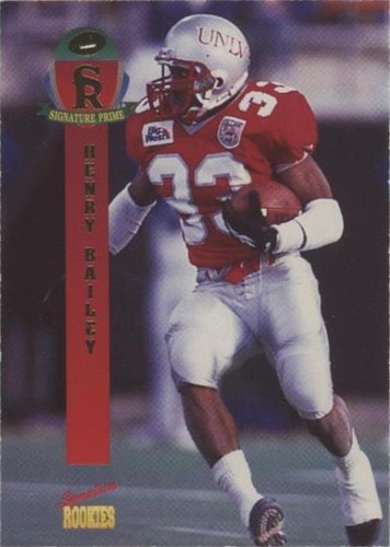 1995 Signature Rookies Prime Henry Bailey #3