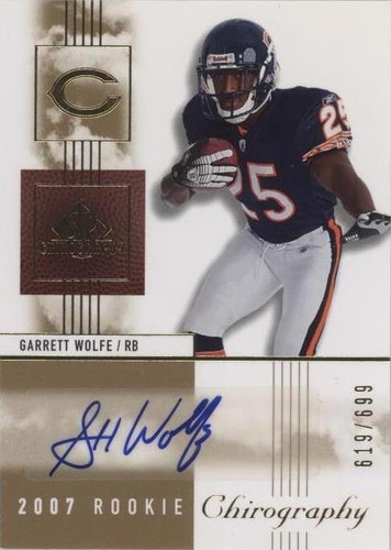 2007 SP Chirography Garrett Wolfe #121