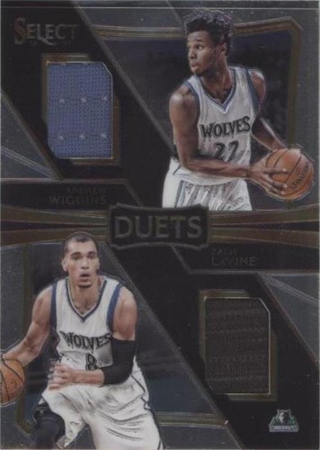 2016-17 Panini Select - Zach LaVine/Andrew Wiggins #5