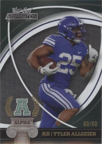 2021 Wild Card Alumination NIL Collegiate Edition Tyler Allgeier #ANA-14
