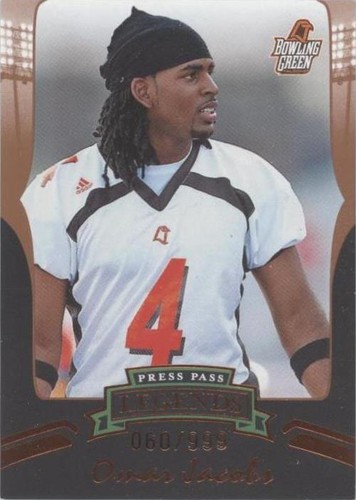 2006 Press Pass Legends Omar Jacobs #B6
