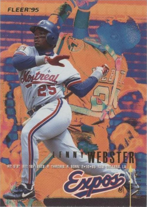 1995 Fleer - Lenny Webster #362