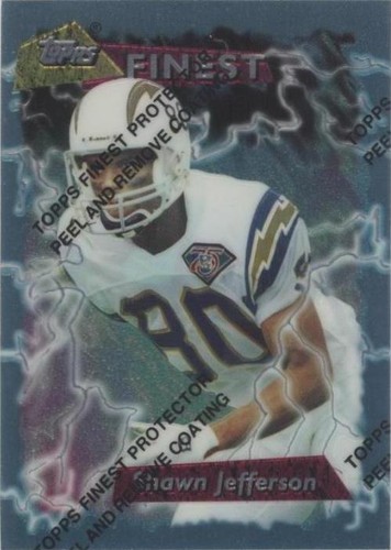 1995 Topps Finest Shawn Jefferson #85