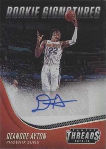 2018-19 Panini Threads - Deandre Ayton #1