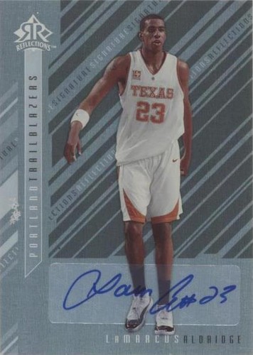 2006-07 Upper Deck Reflections - LaMarcus Aldridge #SR-LA