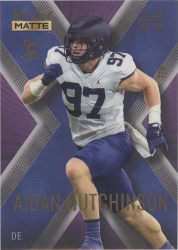 2022 Wild Card MATTE Aidan Hutchinson #MXP-2