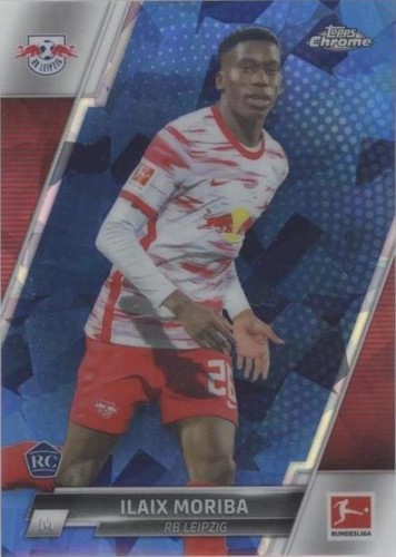 2021-22 Topps Chrome Bundesliga Sapphire Edition Ilaix Moriba #64