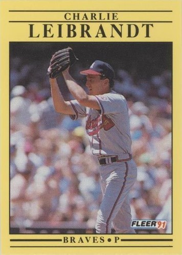 1991 Fleer - Charlie Leibrandt #695