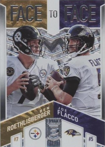 2018 Donruss Elite Ben Roethlisberger Joe Flacco #F2F-11