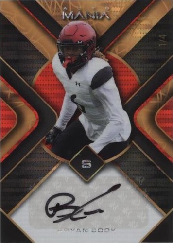 2022 Wild Card Auto Mania Bryan Cook #AM-TH57