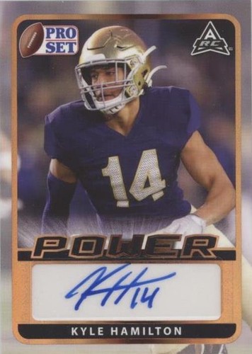 2021 Leaf Pro Set Power Kyle Hamilton #BA-KH1