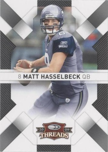 2009 Donruss Threads Matt Hasselbeck #87