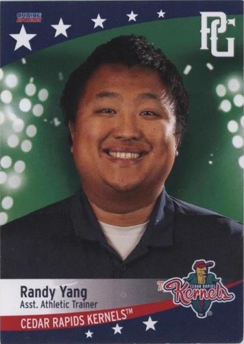 2022 Choice Cedar Rapids Kernels - Randy Yang #40