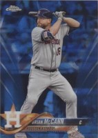 2018 Topps Chrome Sapphire Edition - Brian McCann #562