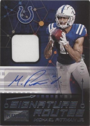 2021 Panini Playbook Michael Pittman Jr. #SRO-MPI