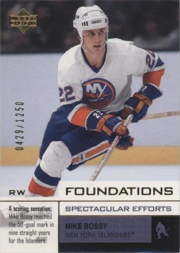 2002-03 Upper Deck Foundations - Mike Bossy #119