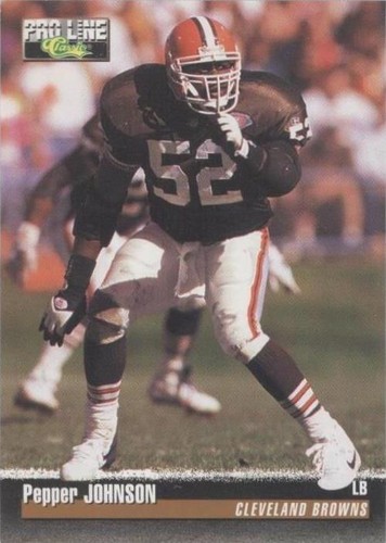 1995 Classic Pro Line Pepper Johnson #154