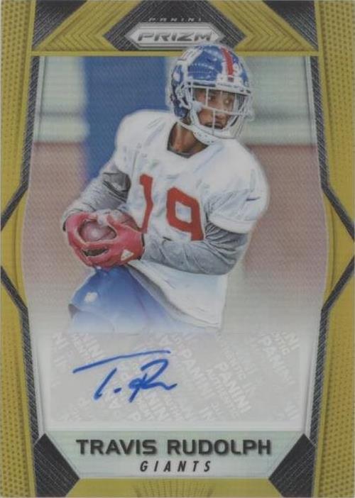 2017 Panini Prizm Travis Rudolph #RA-TR