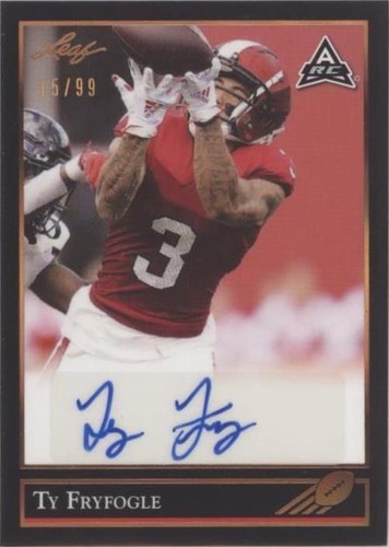 2021 Leaf Memories Ty Fryfogle #BG-TF2
