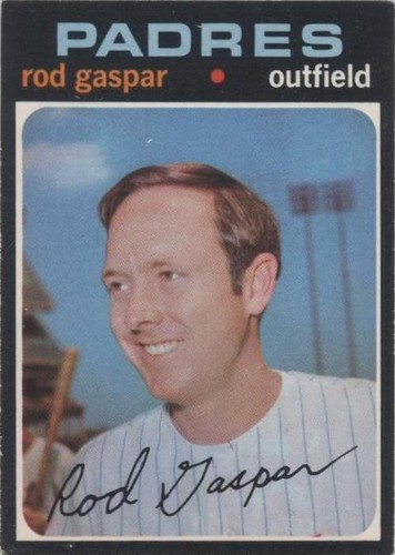 1971 O-Pee-Chee - Rod Gaspar #383