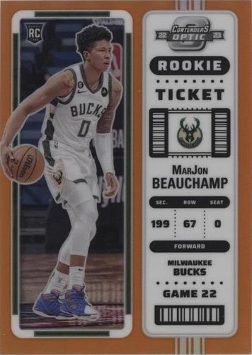 2022-23 Panini Contenders Optic - MarJon Beauchamp #23