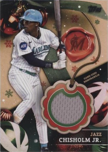 2024 Topps Holiday - Jazz Chisholm #RC-JCJ