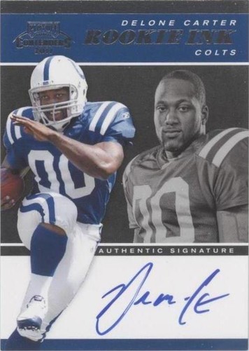 2011 Playoff Contenders Delone Carter #4