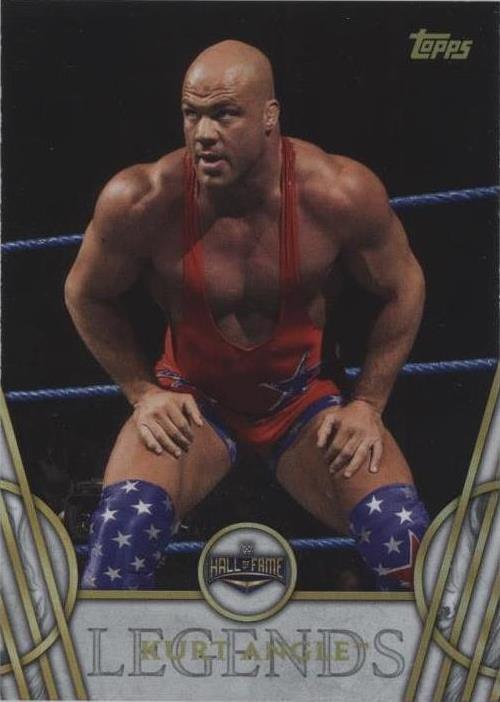 2018 Topps Legends of the WWE - Kurt Angle #32