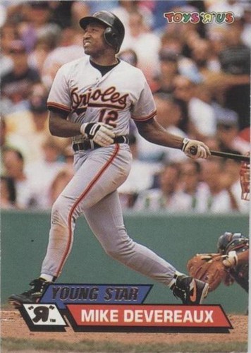 1993 Topps Stadium Club Toys R Us - Mike Devereaux #8