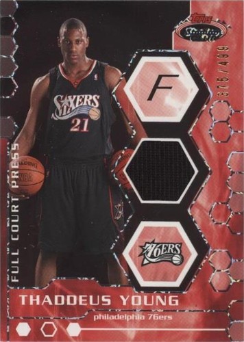 2007-08 Topps Stadium Club - Thaddeus Young #FCPR-TY