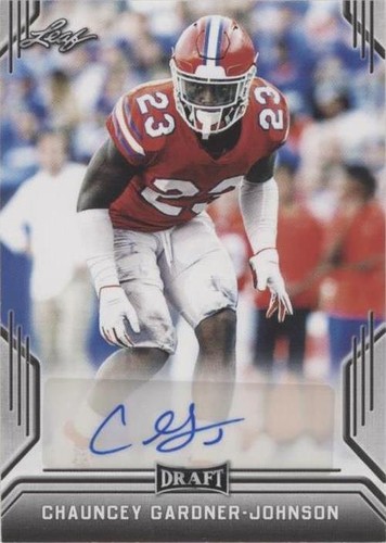 2019 Leaf Draft C.J. Gardner-Johnson #BA-CGJ