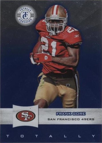 2011 Panini Totally Certified Frank Gore #90