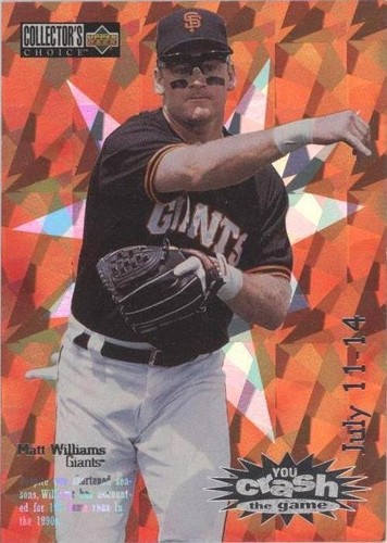 1996 Upper Deck Collector's Choice - Matt Williams #CG24