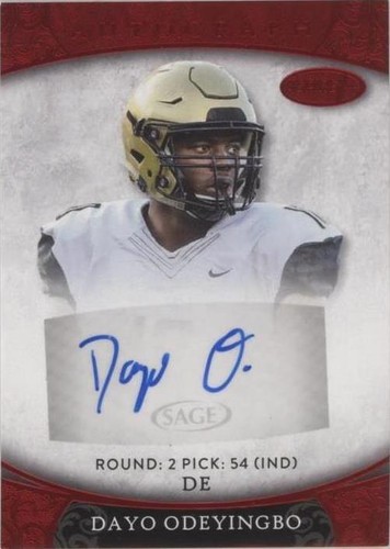 2021 Sage Aspire Dayo Odeyingbo #ASP-90