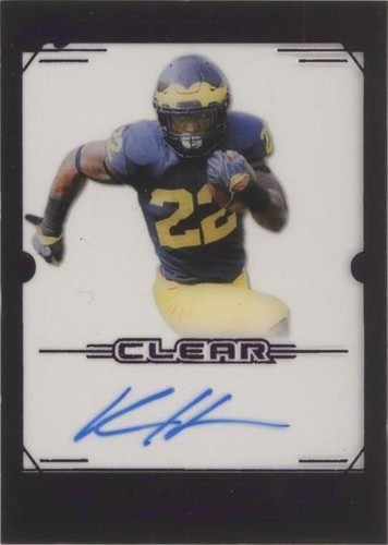2019 Leaf Trinity Karan Higdon #CA-KH2
