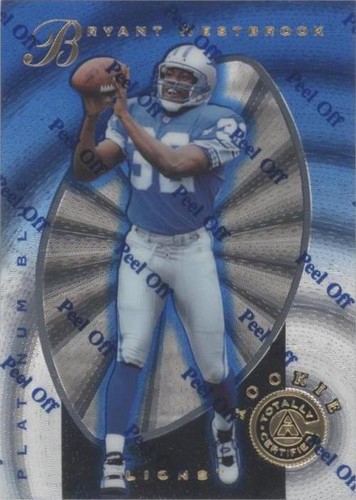 1997 Pinnacle Totally Certified Bryant Westbrook #127