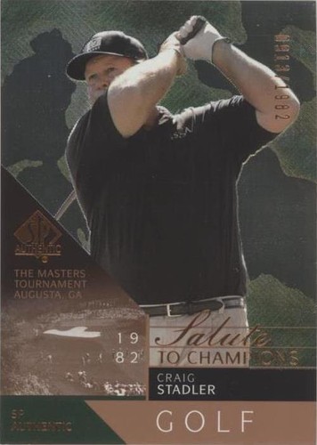 2003 SP Authentic - Craig Stadler #81
