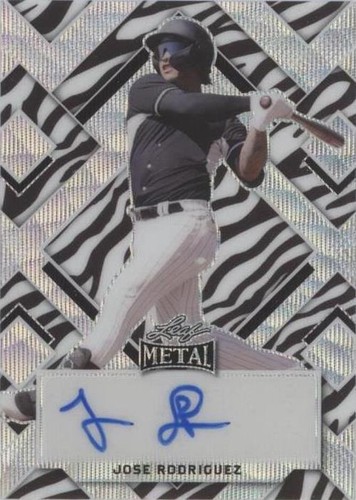 2022 Leaf Metal - Jose Rodriguez #BA-JR1