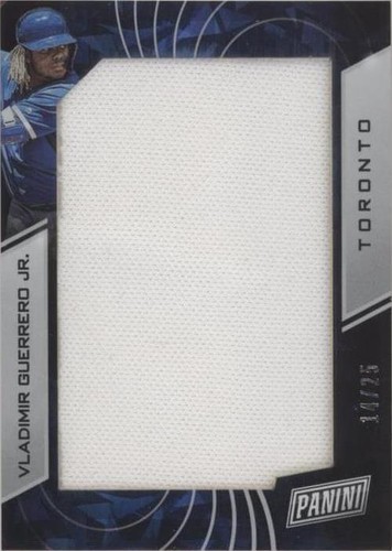 Vladimir Guerrero Jr 2019 Panini Flawless Rookie Patch Auto