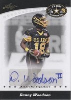 2011 Leaf U.S. Army All-American Bowl Danny Woodson #BA-DW1