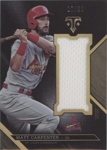 2016 Topps Triple Threads - Matt Carpenter #UJR-MCP
