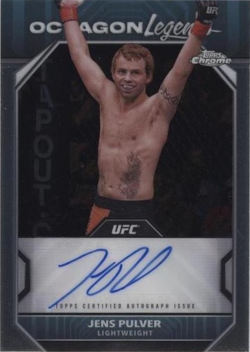 2024 Topps Chrome UFC - Jens Pulver #OLA-JPU