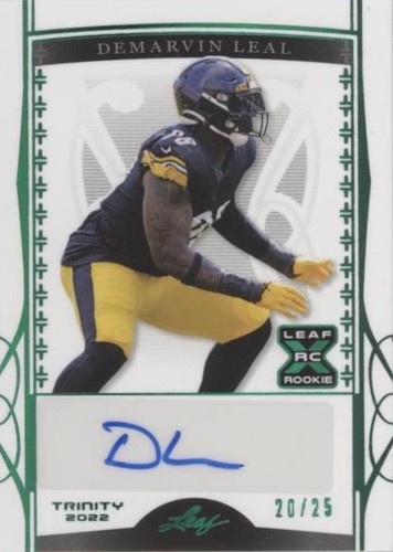 2022 Leaf Trinity DeMarvin Leal #BA-DL2