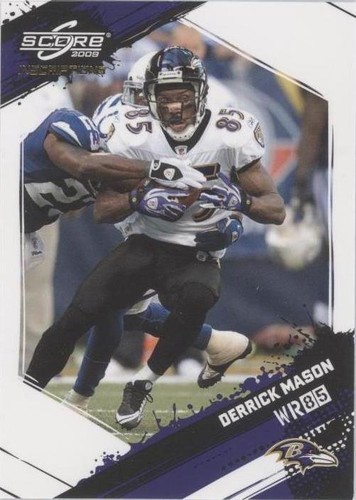 2009 Score Inscriptions Derrick Mason #20