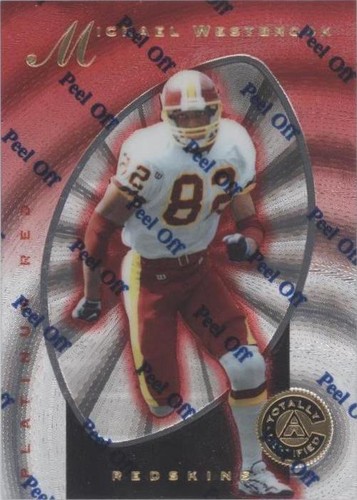 1997 Pinnacle Totally Certified Michael Westbrook #102