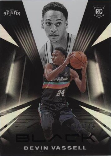2020-21 Panini Black - Devin Vassell #86