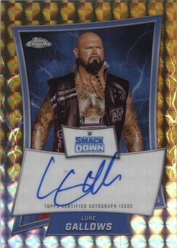 2025 Topps Chrome WWE - Luke Gallows #BBA-LKE