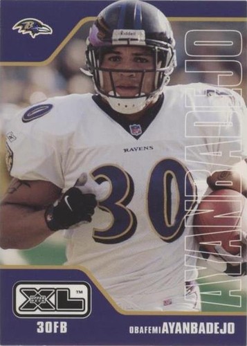 2002 Upper Deck XL Obafemi Ayanbadejo #39