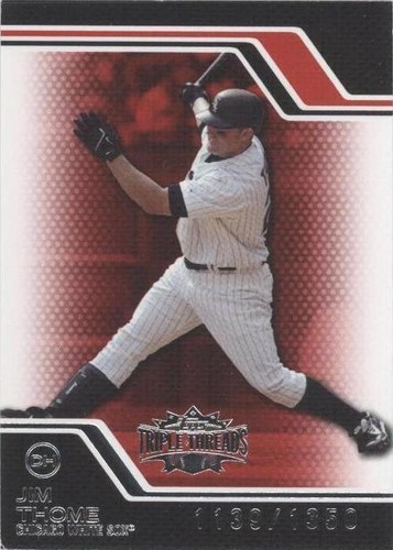2008 Topps Triple Threads - Jim Thome #127