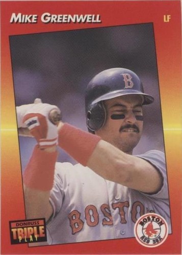 1992 Donruss Triple Play - Mike Greenwell #252